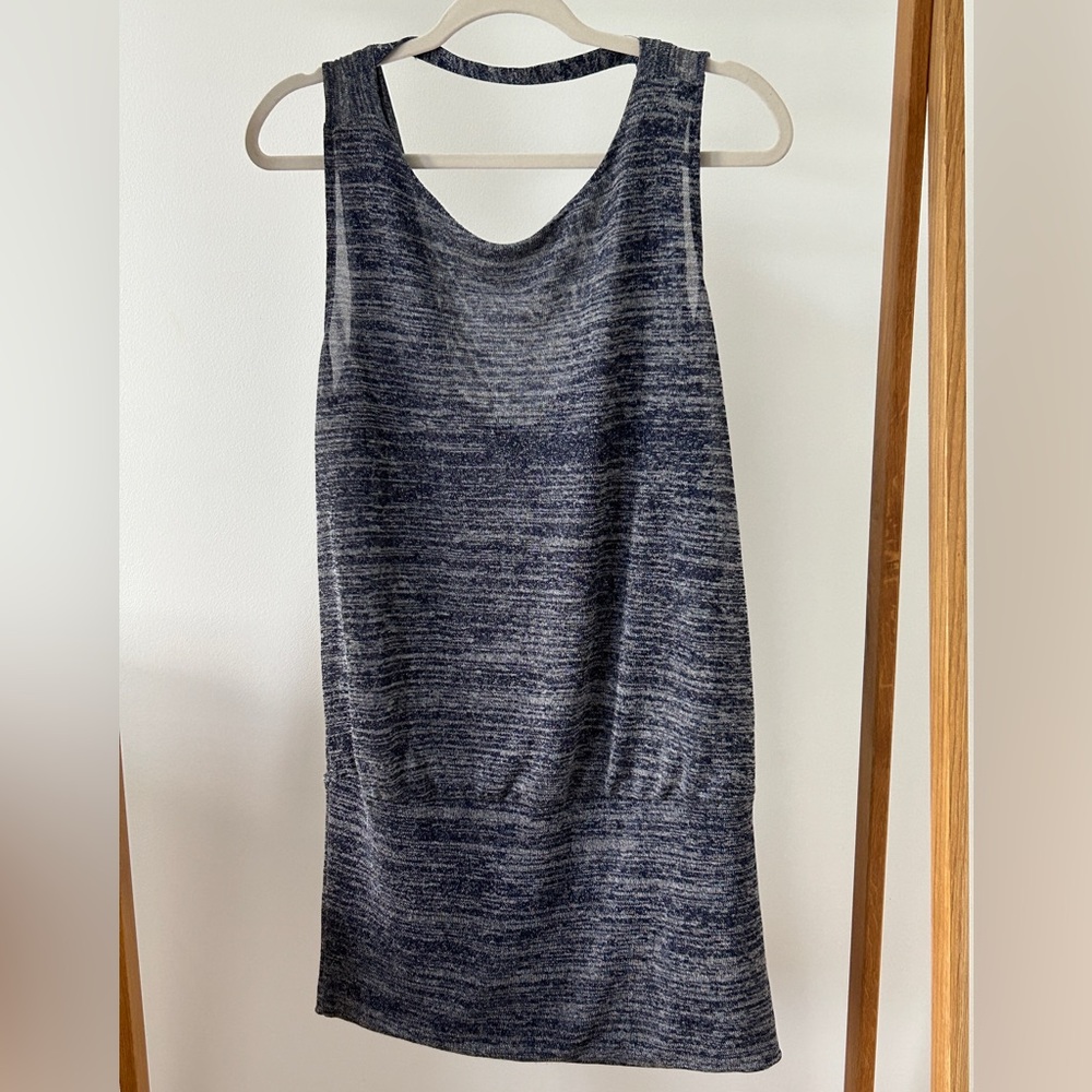Blue White House, black market dress shirt
